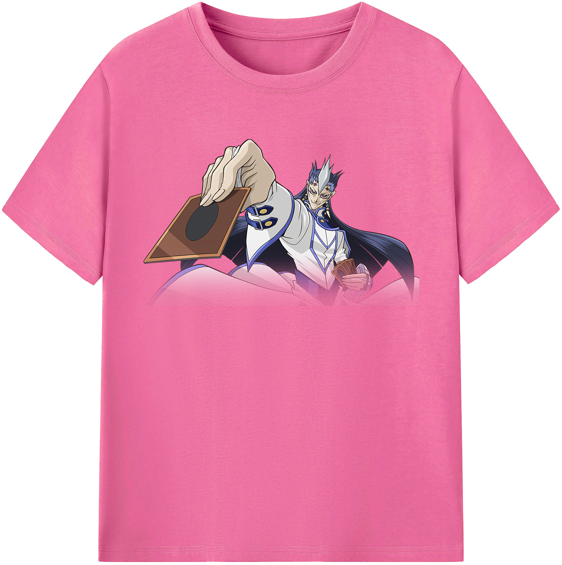 （画像用） 遊☆戯☆王 Yu-Gi-Oh! レディースカジュアルプリントTシャツ（綿100％）
